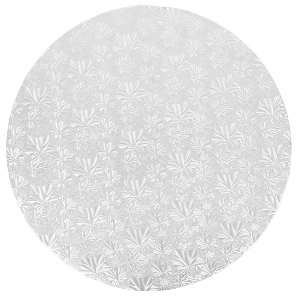 Round Cake Drum, 18", Silver