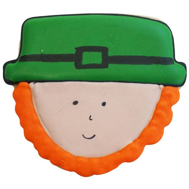 Basket, Pie, Leprechaun Cookie Cutter, 3"