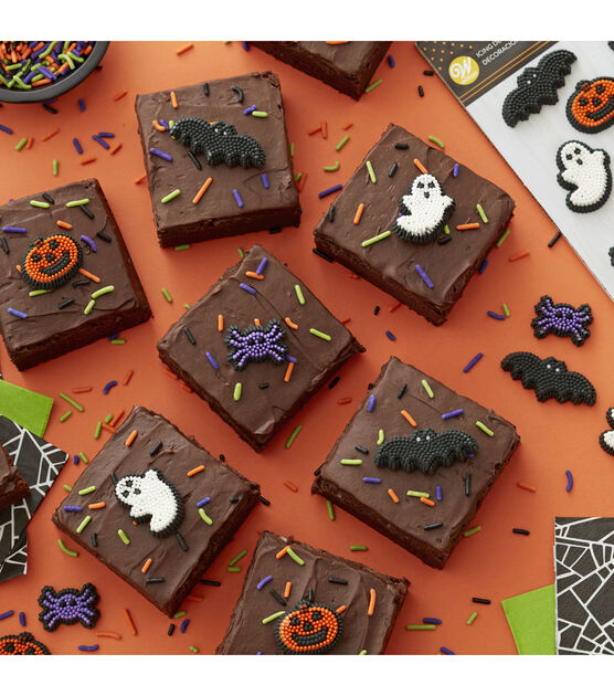 Halloween Icing Decorations, 12 pack, Dot Matrix