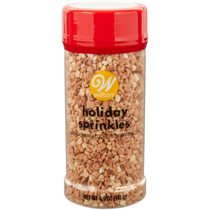 Gingerbread Crunch Sprinkles, 4.9 oz
