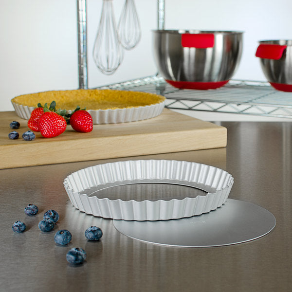 Loose Bottom Tart / Quiche Pan, 8", Fat Daddio's