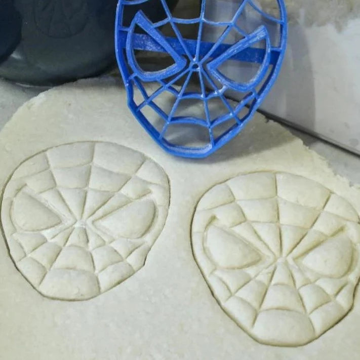 Spider-Man Mask Plastic Cookie Cutter