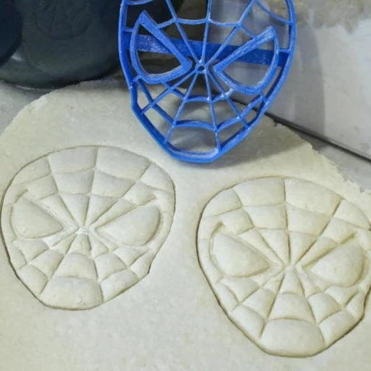 Spider-Man Mask Plastic Cookie Cutter