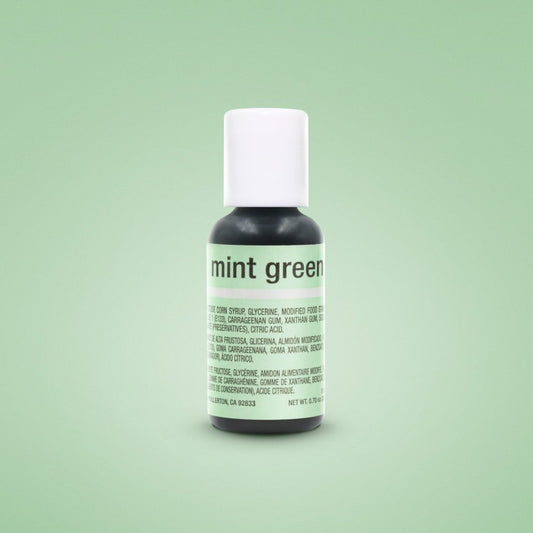 Mint Green Liqui-Gel (Chefmaster)
