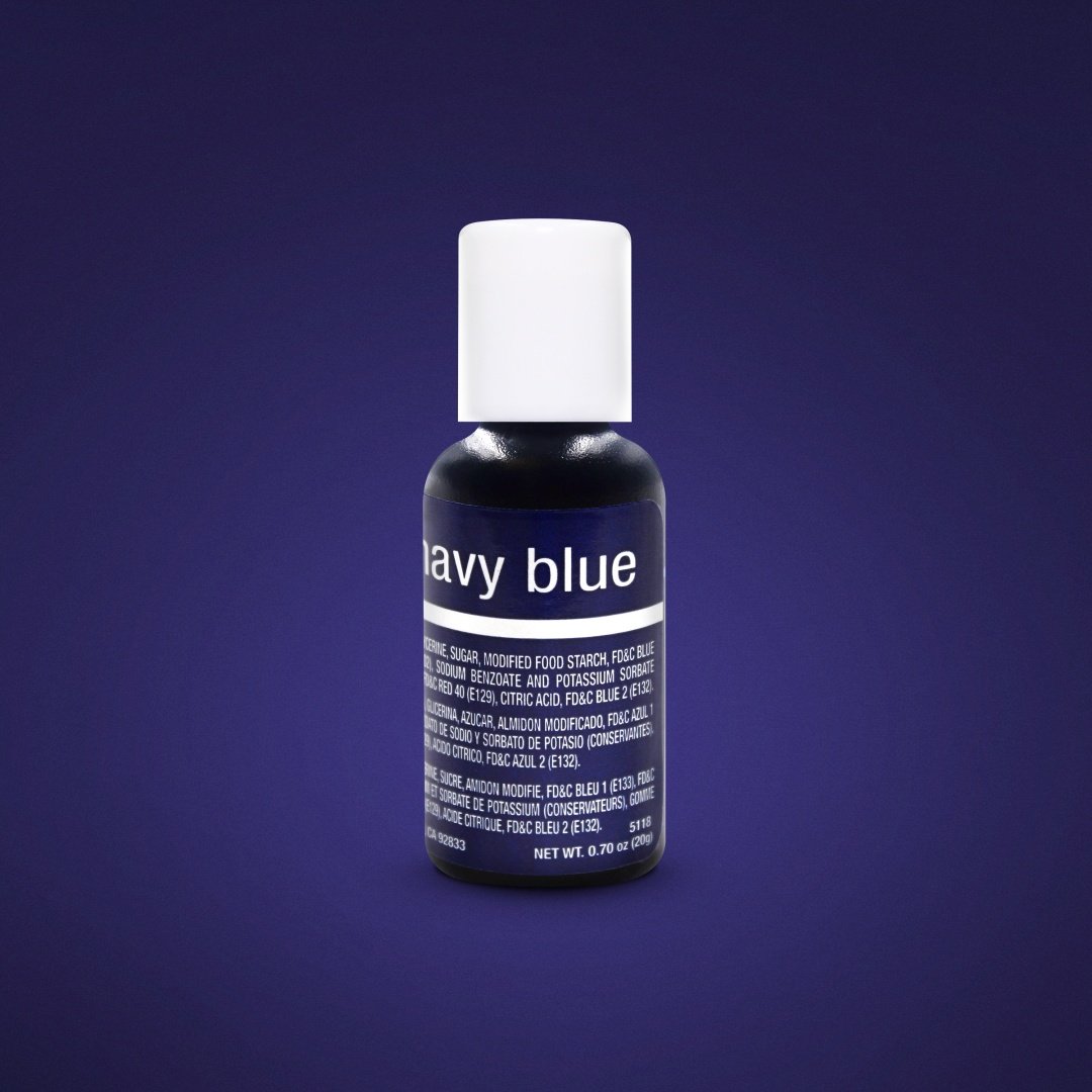Navy Blue Liqui-Gel (Chefmaster)