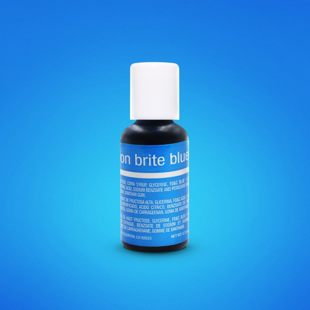 Neon Brite Blue Liqui-Gel (Chefmaster)