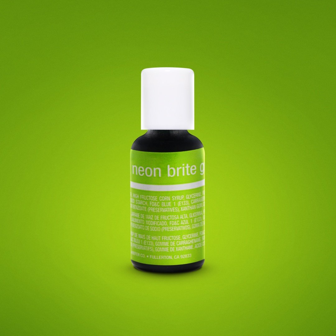 Neon Brite Green Liqui-Gel (Chefmaster)