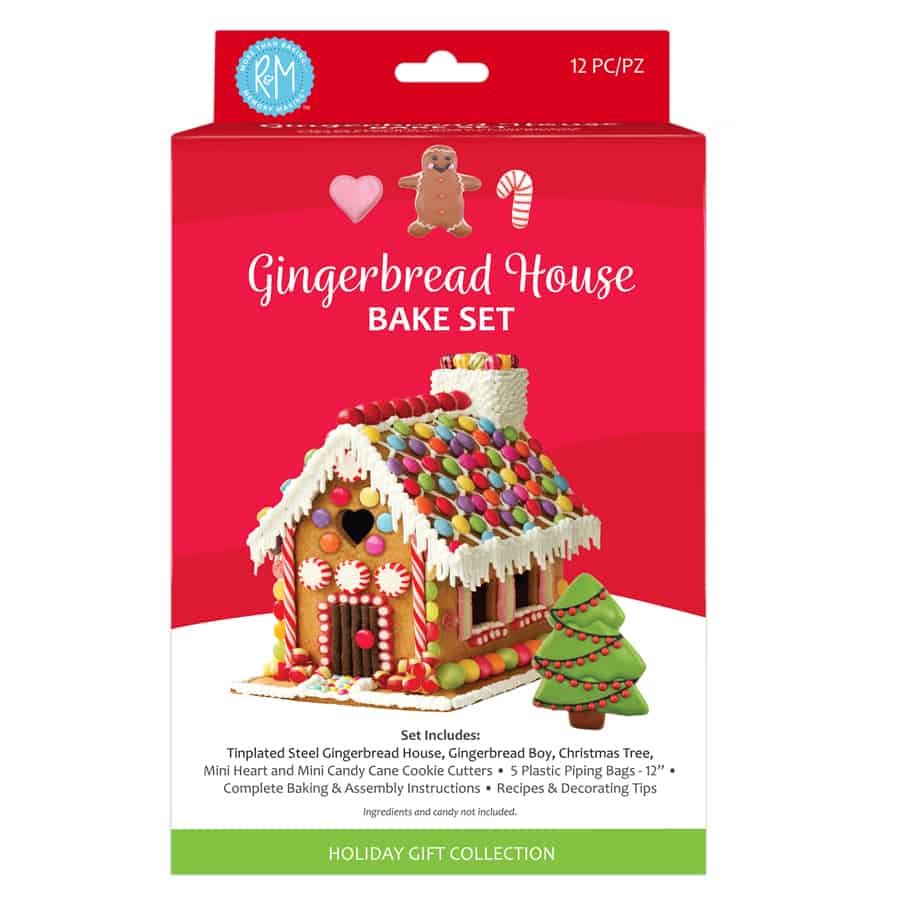 Baketivity Baking Kit Holiday Gingerbread House Kit - Bake And Build Edible  Gingerbread House - Create A Treat Gingerbread House Kit : Target