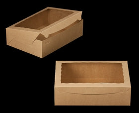 Cupcake Box, Holds 12, Kraft
