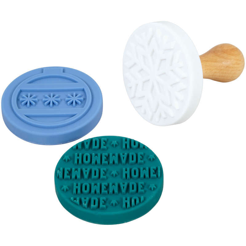 Christmas Cookie Stamp Set, 3 Piece