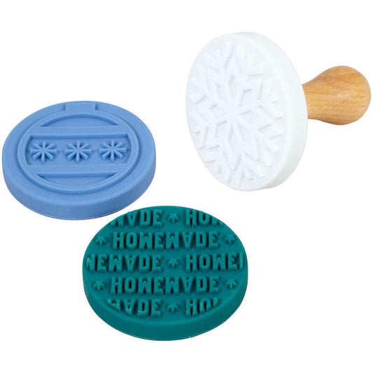 Christmas Cookie Stamp Set, 3 Piece