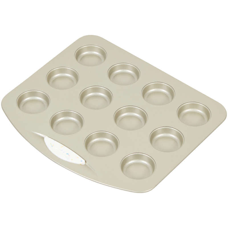 Non-stick Silicone Muffin Pan - 12 Cavity Baking Cupcake Mold For