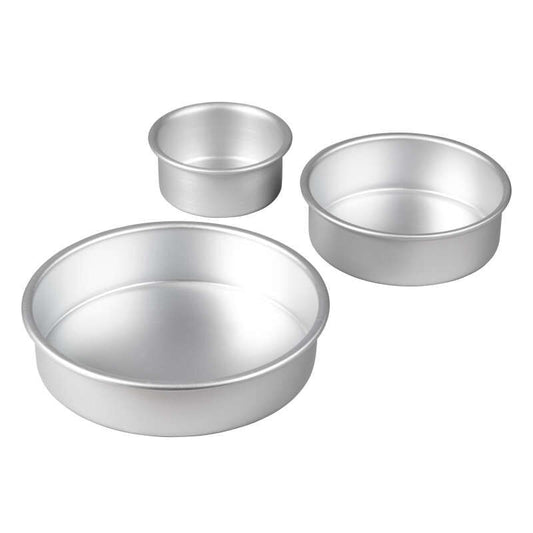 Round Pan Set, 4", 6", 8", Wilton