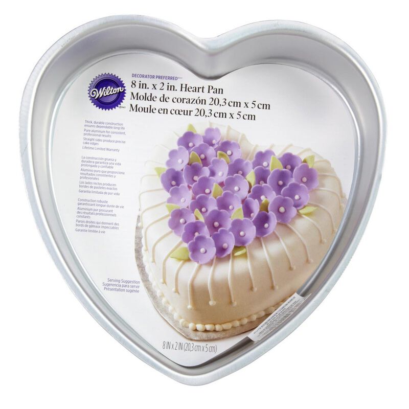 Heart Pan, 8" x 2"