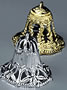 Filigree Bells, 1", 12 Pack