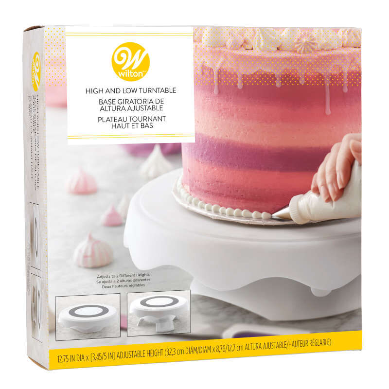 High and Low Spinning Cake Turntable, Wilton