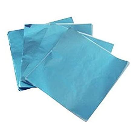 Blue Candy Foil, 3x4 Sheets, 125 Pack