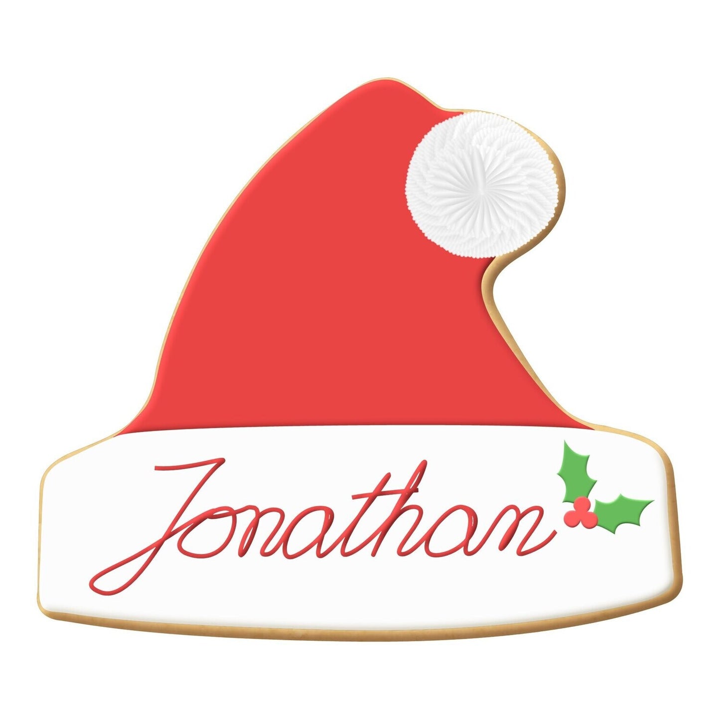 Santa Hat Cookie Cutter, 3.75"