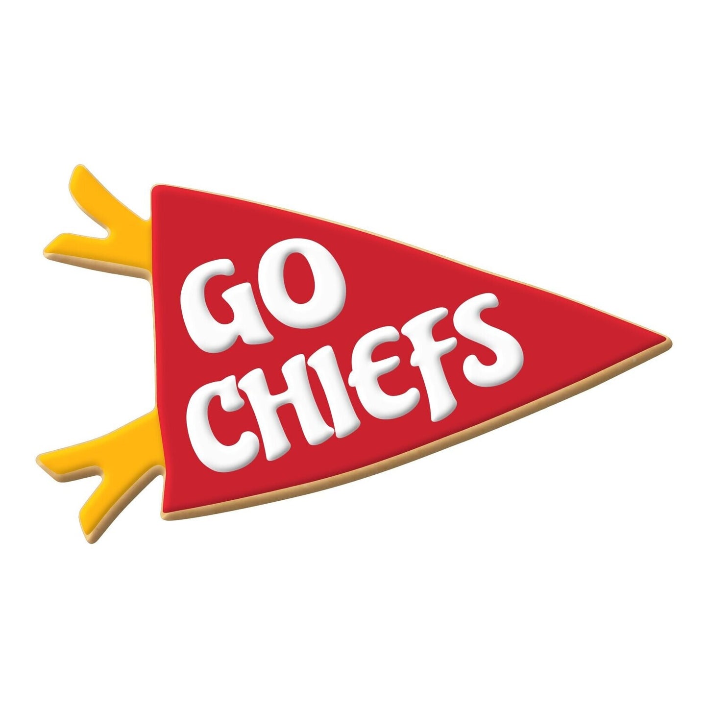 Pennant Cookie Cutter, 6.5"