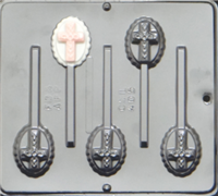 Cross On Oval Pop