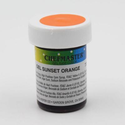 Sunset Orange Gel Color, 1oz