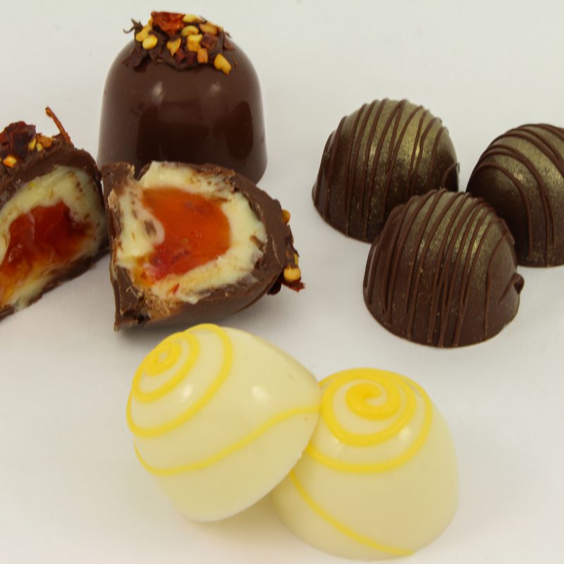 Chocolate Truffle Mold, 3 part, 5 cavity