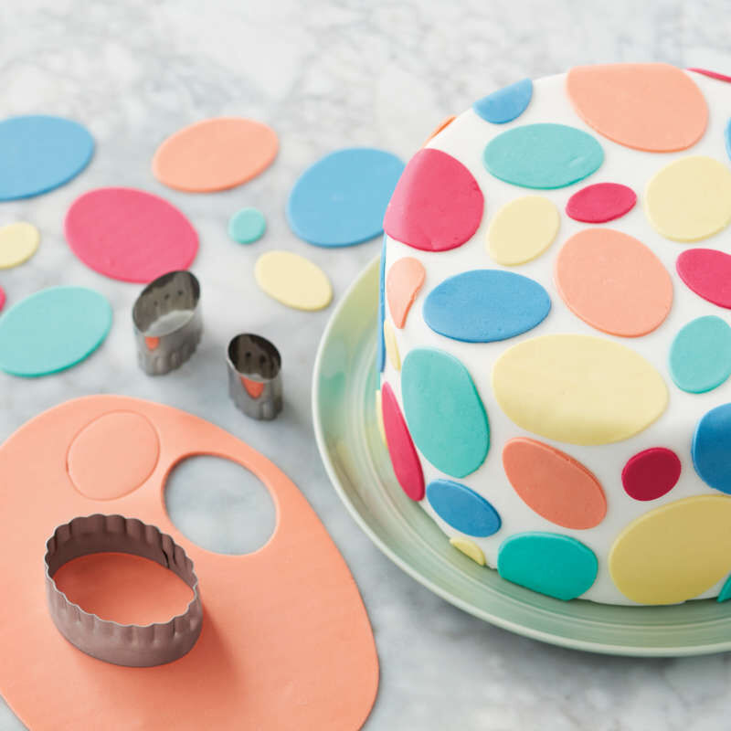 Oval Double Sided Cutters Set, 6 Piece