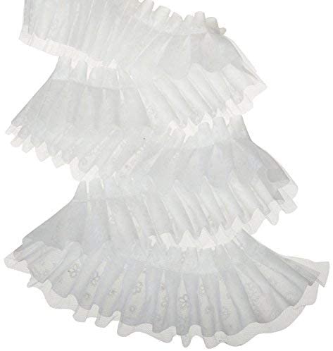 White Cake Ruffle, 60ft Box