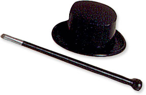 Top Hat & Cane Set
