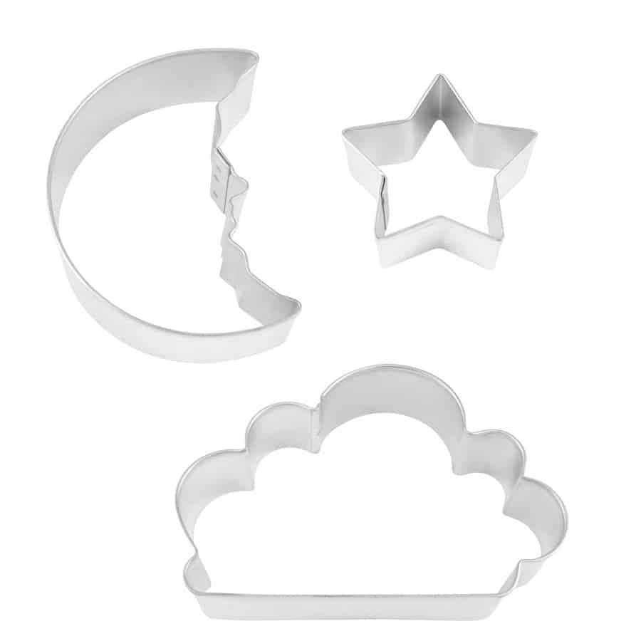 Celestial Baby Cookie Cutter Set, 3 Piece
