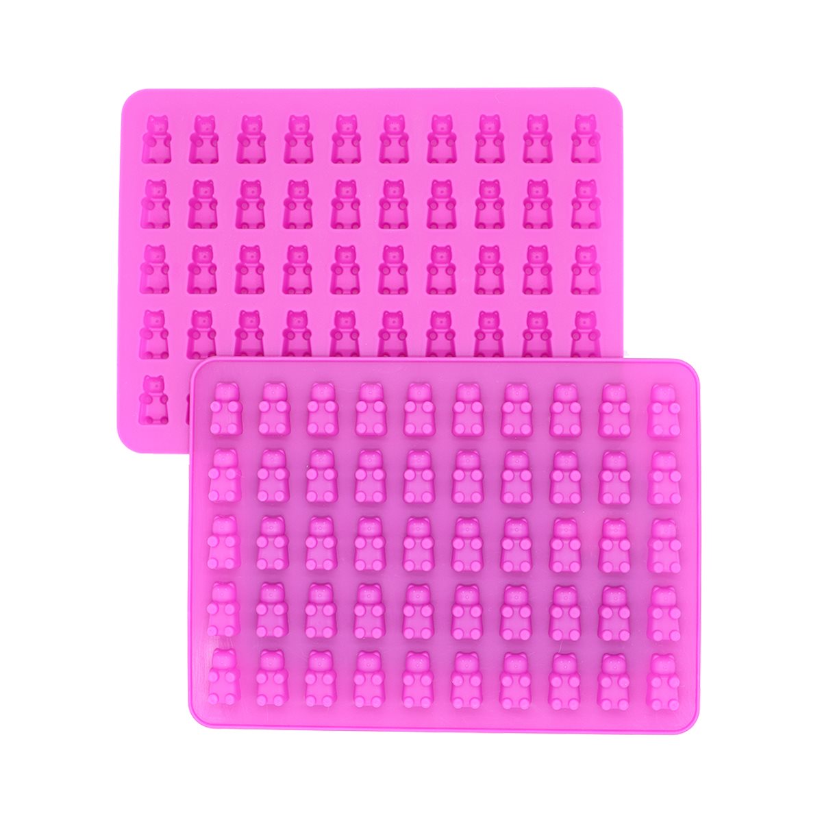 Silicone Gummy Bear Molds, 2 Pack