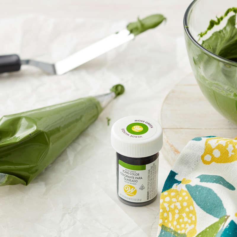 Moss Green Gel Food Color