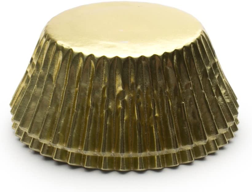 Gold Foil Bake Cups, 32 pack