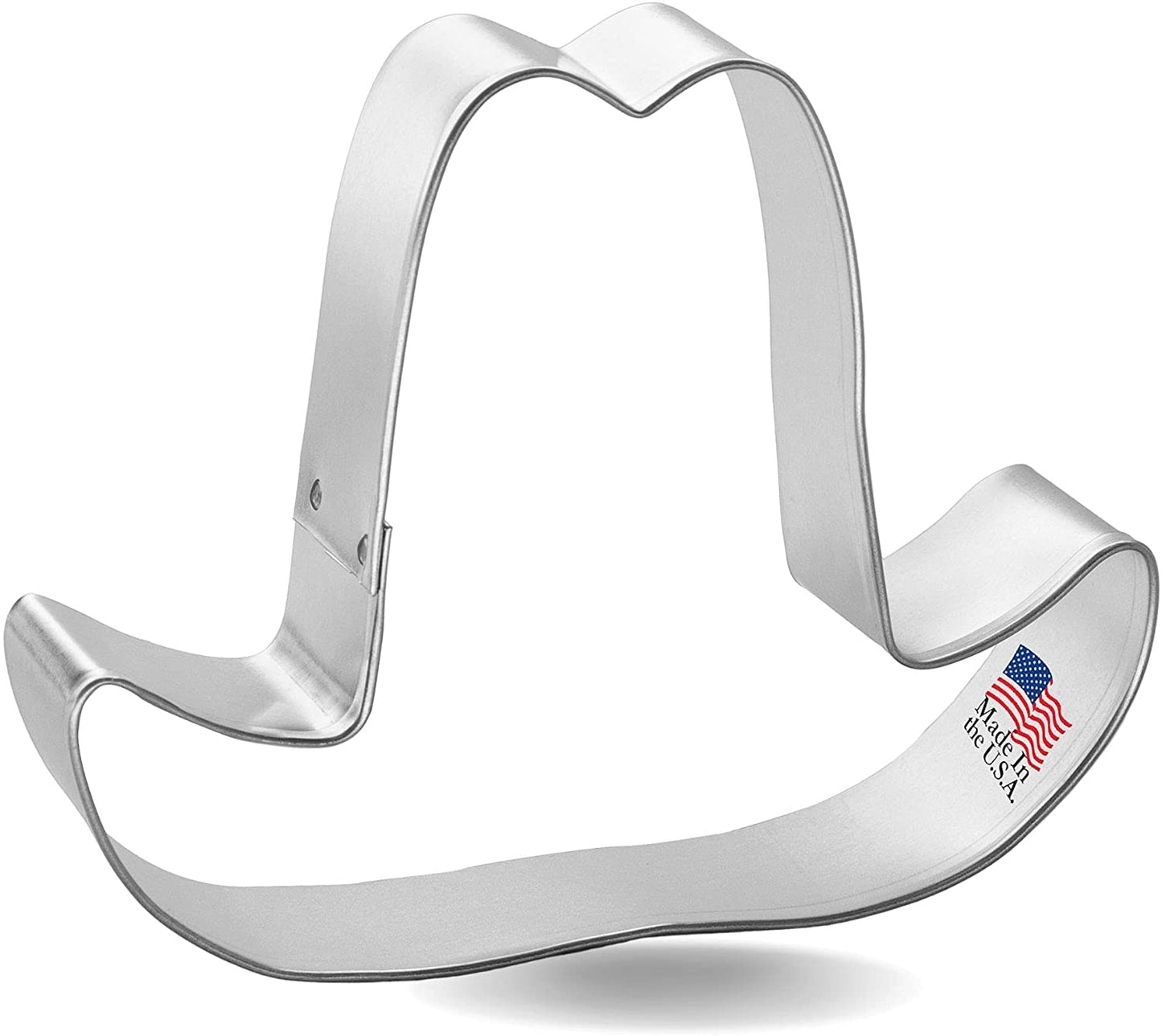 Cowboy Hat Cookie Cutter, 3.5"