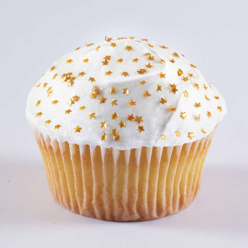 Gold Star Edible Glitter