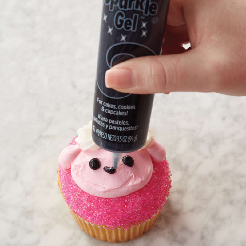 Sparkle Gel, 3.5 oz, Black