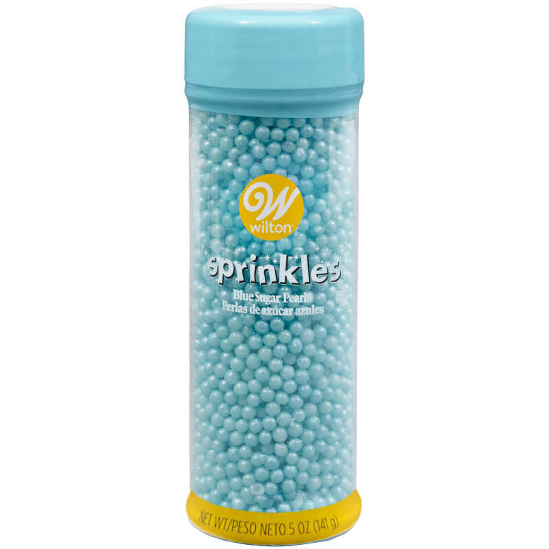 Sugar Pearls Blue, 5 oz