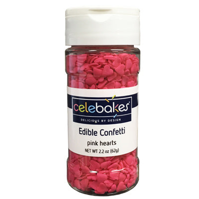 Pink Hearts Confetti, 2.2oz
