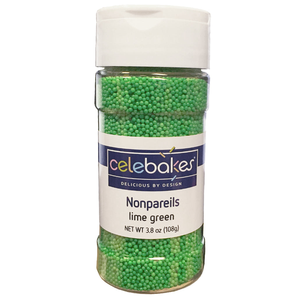 Nonpareils, Lime Green, 3.8oz