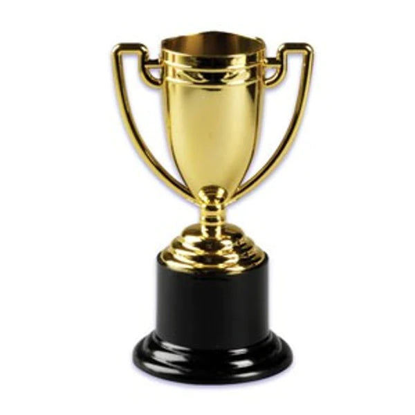 Gold Trophy Cake Topper