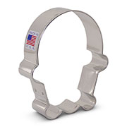 Basket Cutter Cookie Cutter, 3.75"
