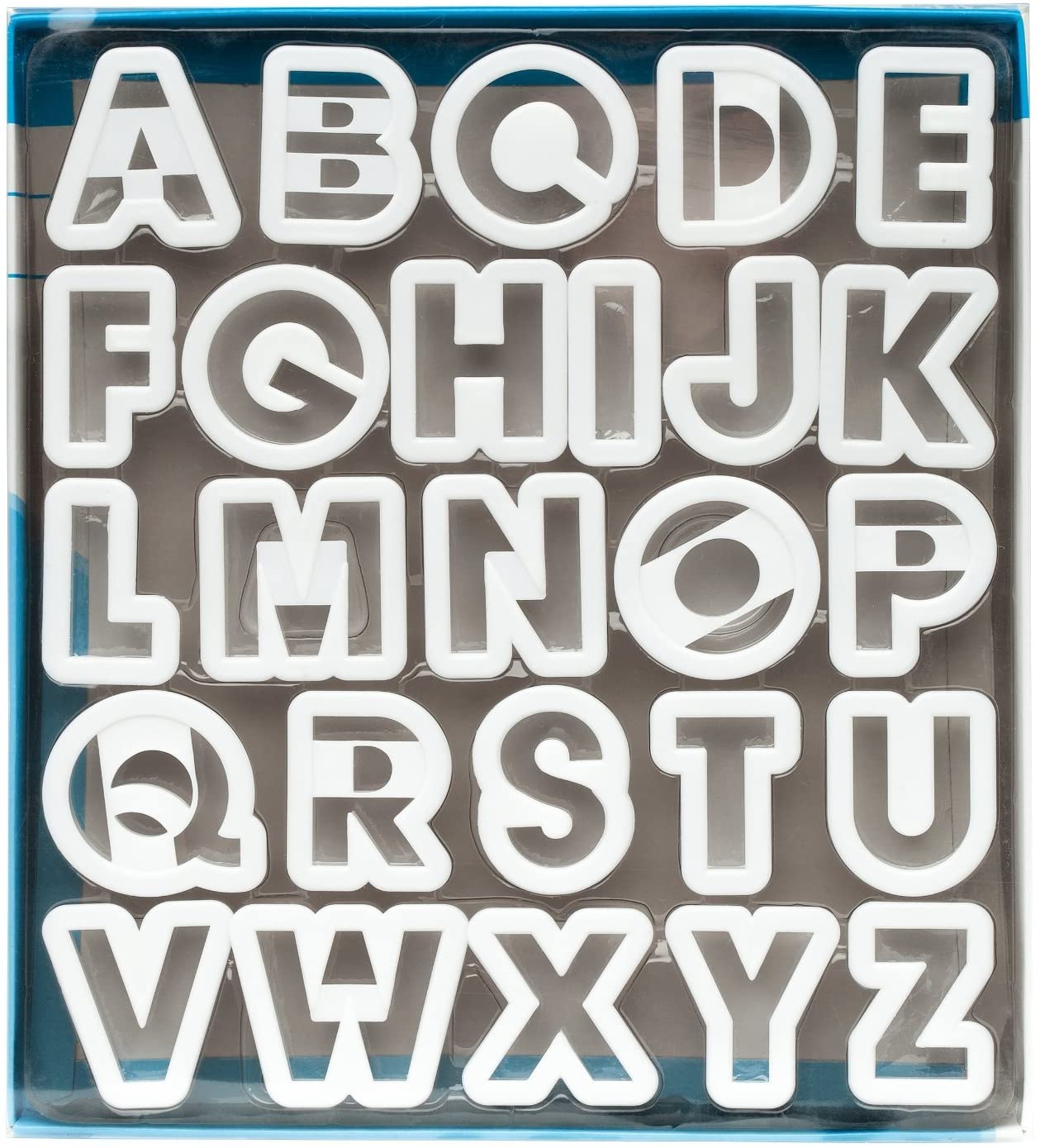 Alphabet Cookie Cutter Set, 1.5"