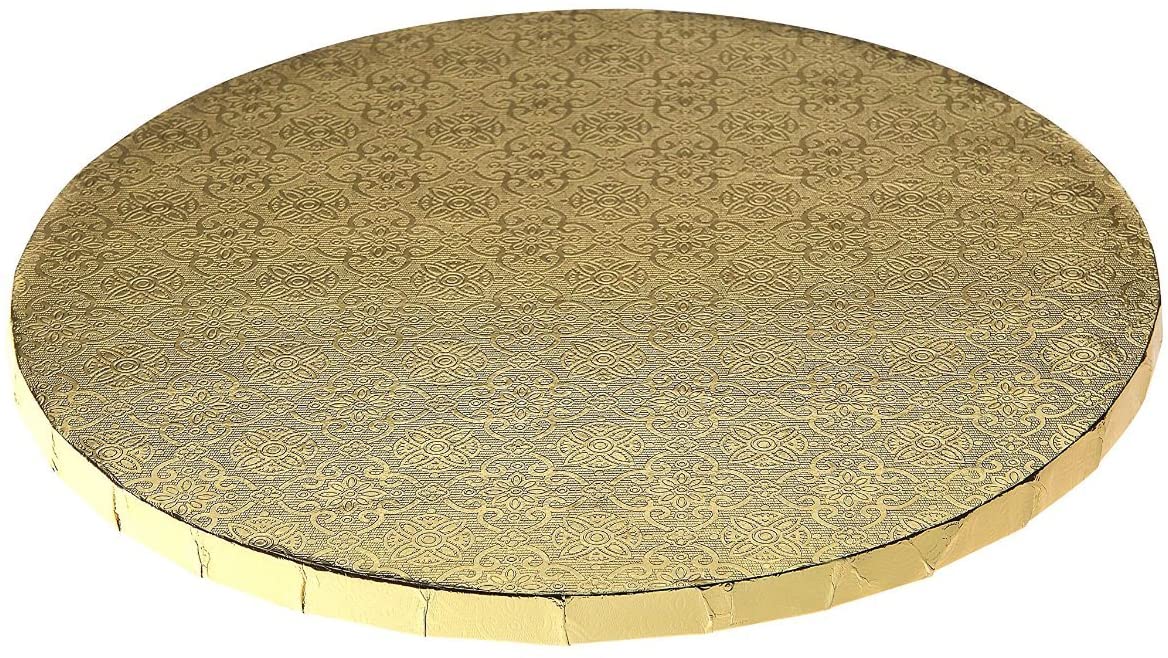Round Cake Drum, 20", Gold