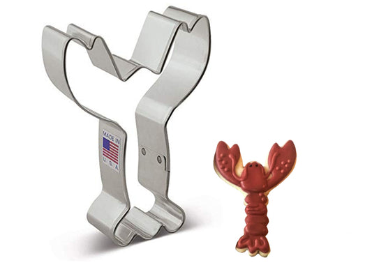 Lobster Crawfish Cookie Cutter, 4"