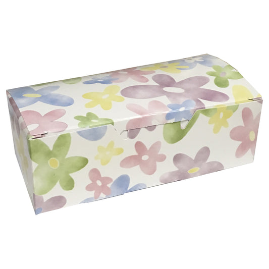 Watercolor Daisy Candy Box, 1/2lb, 1 Piece