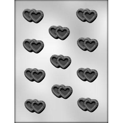 Bite Size Double Filigree Heart Mold