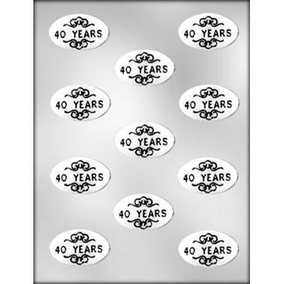 40 Years Oval Mint