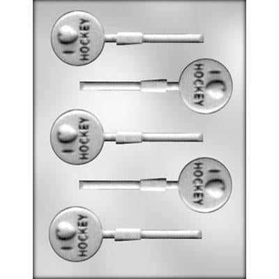 I Love Hockey, Round 1-3/4" Pop