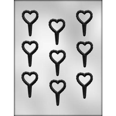 Chocolate Pick Heart Mold