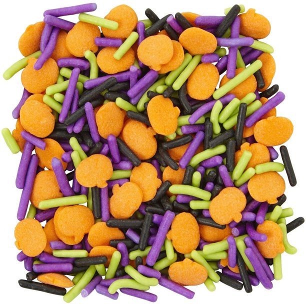 Halloween Pumpkin Sprinkles Mix, 3.88 oz